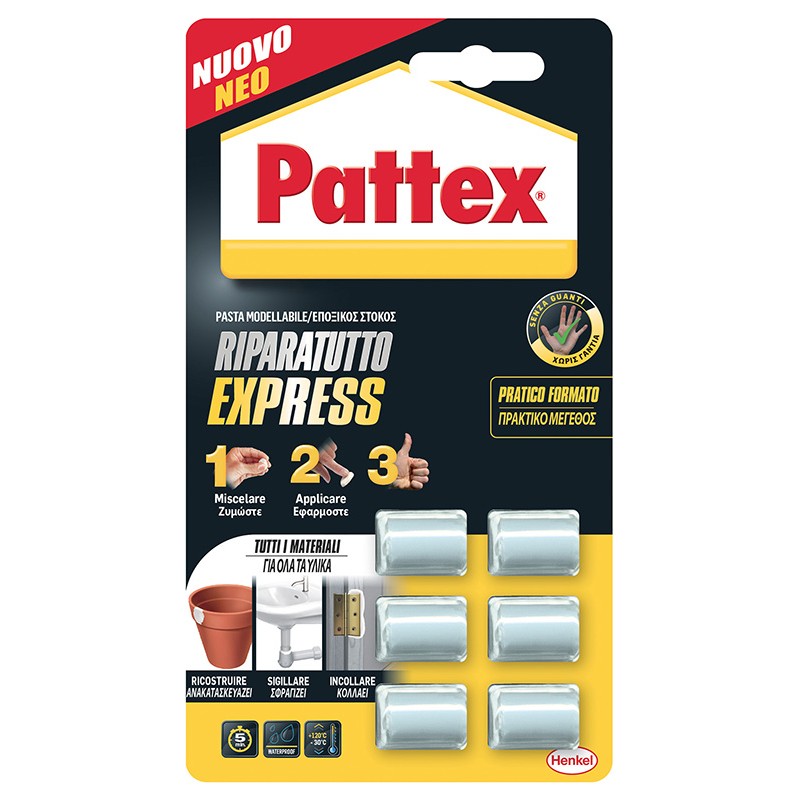 PATTEX RIPARA EXPRESS MONODOSE GR. 6X5