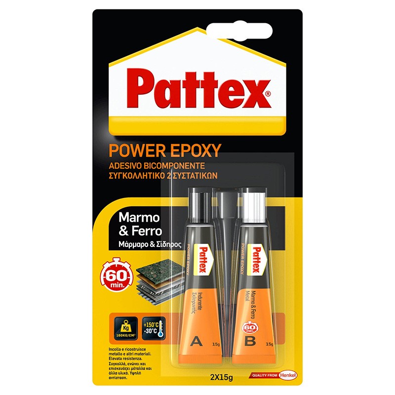 PATTEX MARMO & FERRO POWER EPOXY GR.30